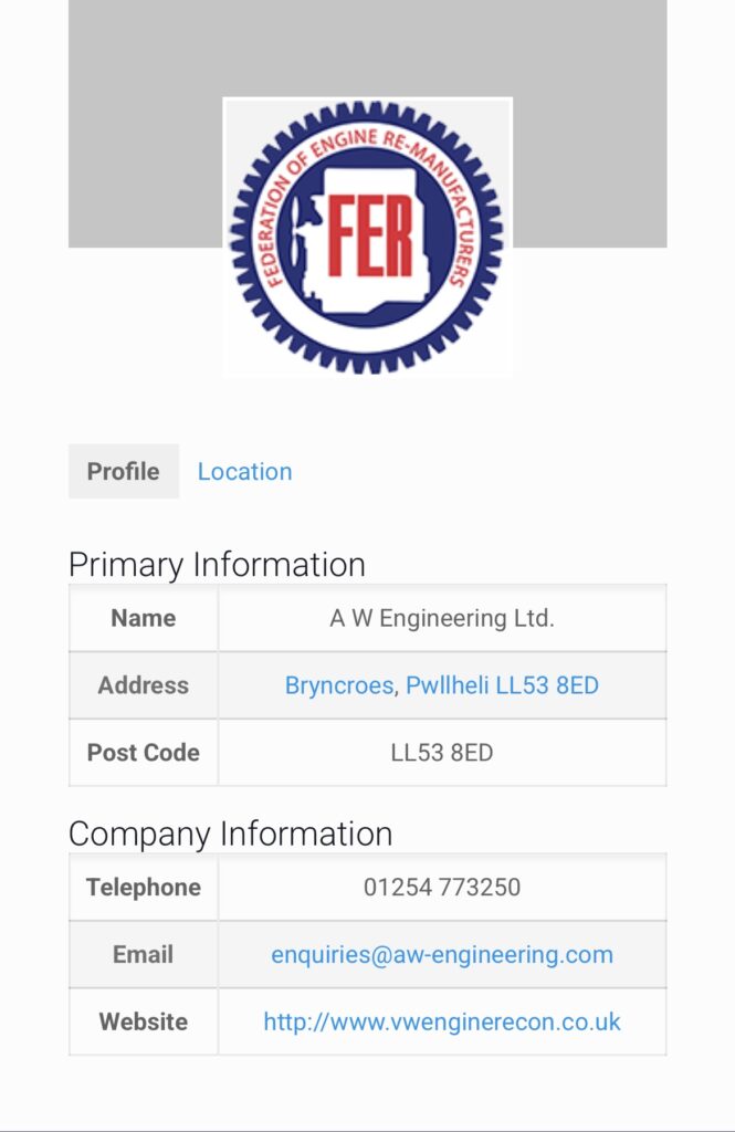 Members of The Federation of Engine Remanufacturers