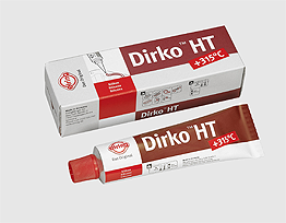 ElringKlinger Dirko HT Black Silicone Sealant – 2x 70ml, High Temp 315°C, For Oil Pan, Engine, Gearbox